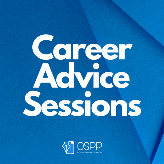 Career Advice Sessions - OSPP Resume Writing