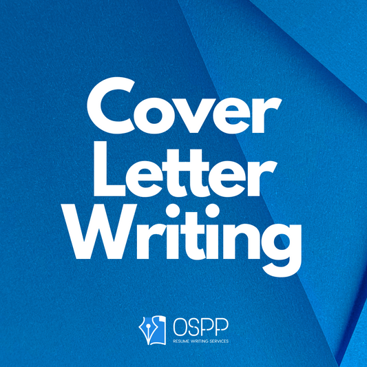 Expert Cover Letter Writing Service - OSPP Resume Writing
