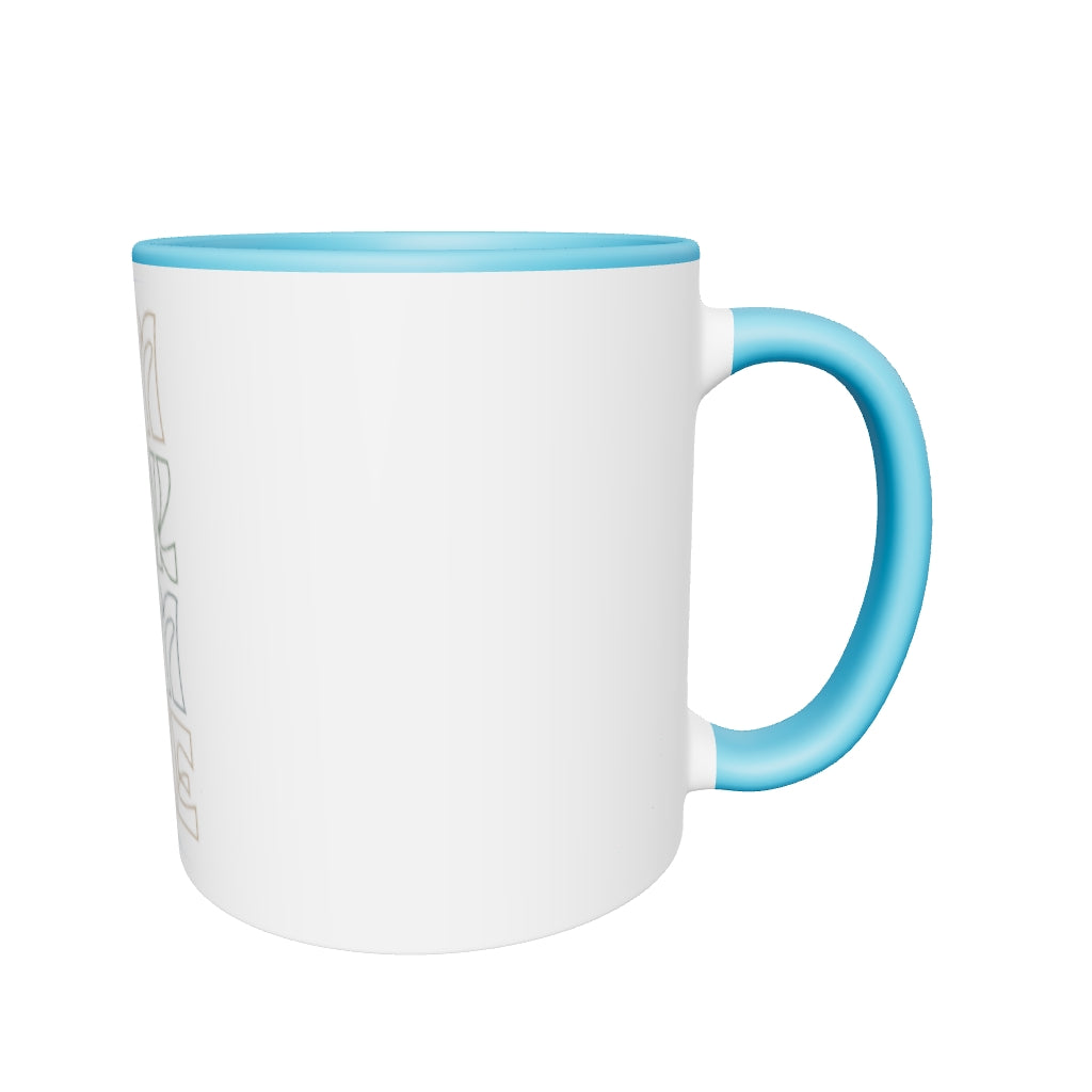 Team Work From Home Mug with Color Inside