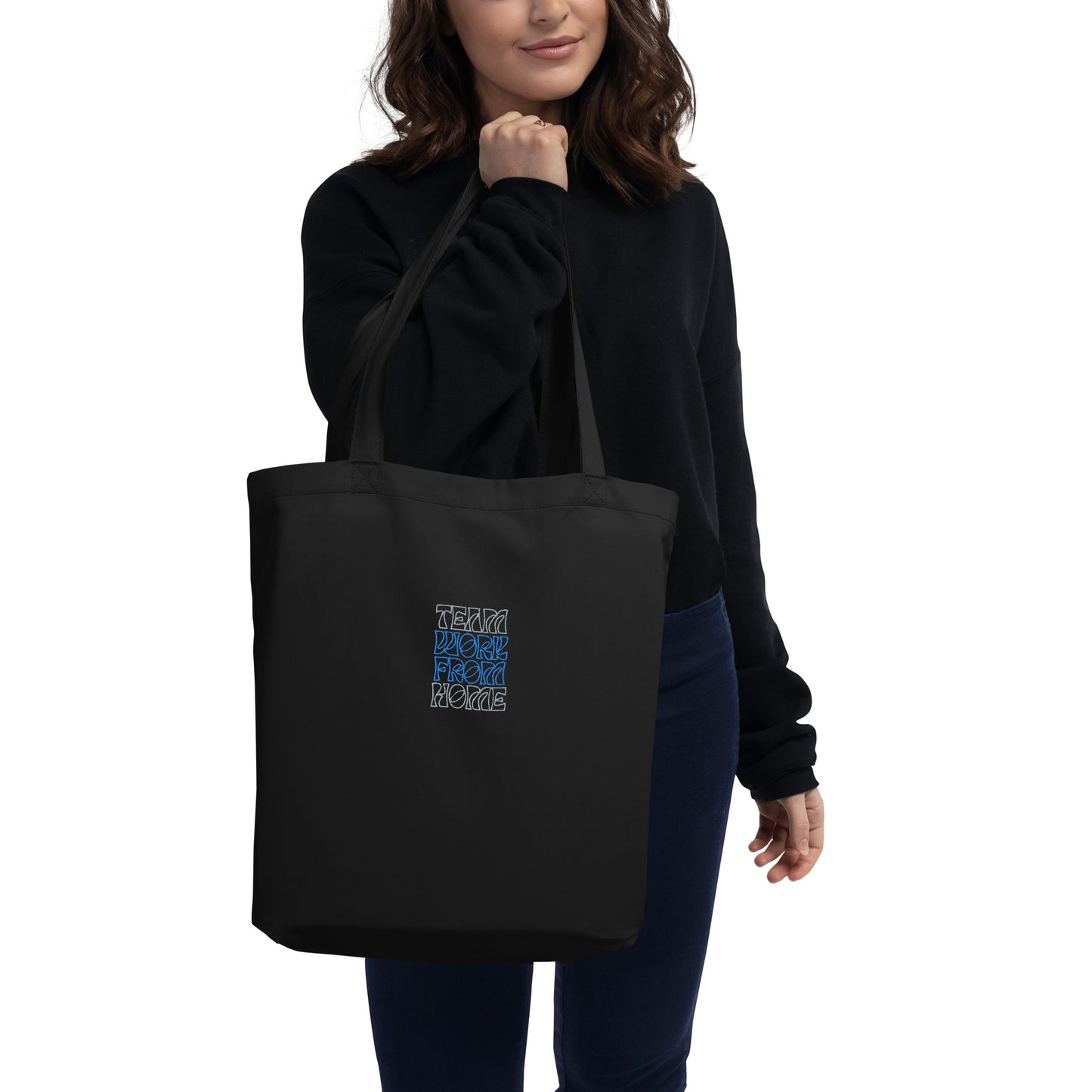 Team Work From Home Eco Tote Bag
