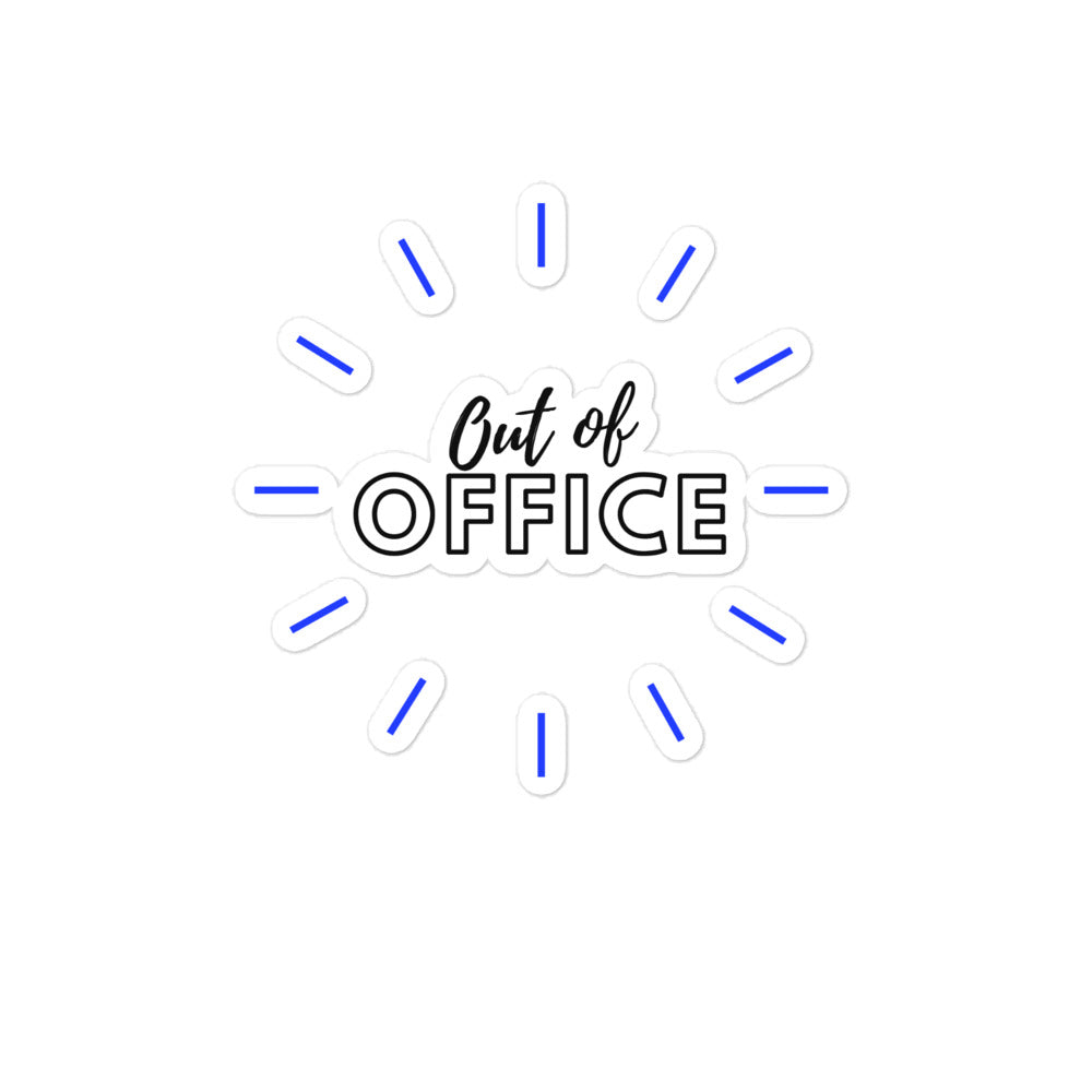 Out of Office Sticker